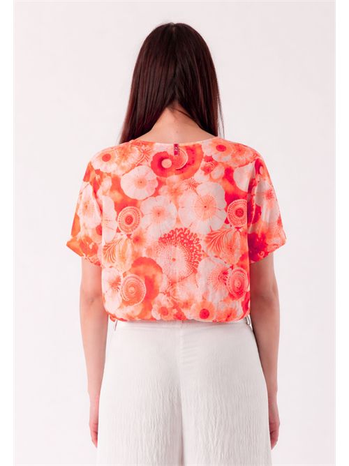 Blusa leggera in cotone D42533 DEHA | D4253357712