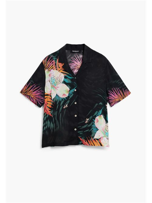 Camicia a maniche corte tropicale 26SWCW36 DESIGUAL | 26SWCW362000