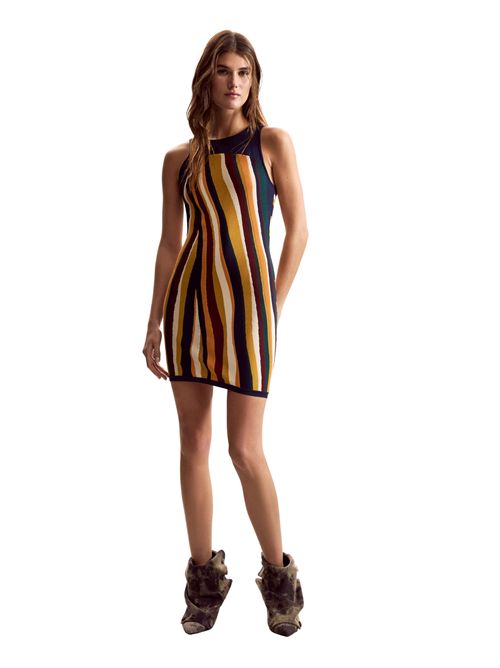 Abito in maglia leggera disegnato da Mr. Christian Lacroix 26SWVF09 DESIGUAL | 26SWVF097002