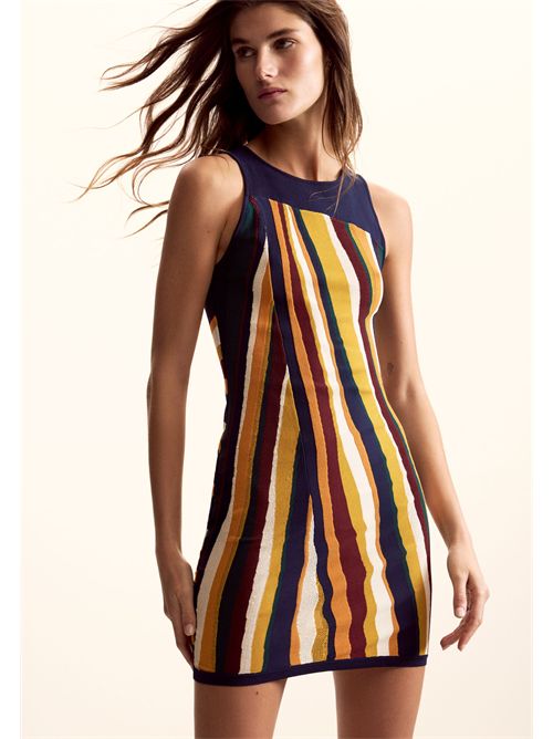 Abito in maglia leggera disegnato da Mr. Christian Lacroix 26SWVF09 DESIGUAL | 26SWVF097002