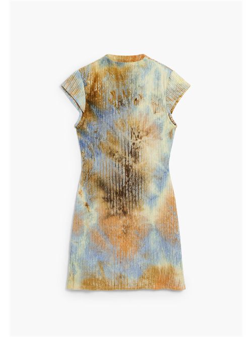 Abito corto in tessuto con texture e stampa astratta 26SWVK18 DESIGUAL | 26SWVK186014