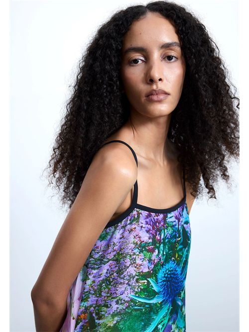Abito corto reversibile a fiori 26SWVK30 DESIGUAL | 26SWVK304031