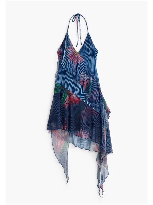 Abito corto con volant pixelato 26SWVK36 DESIGUAL | 26SWVK365001