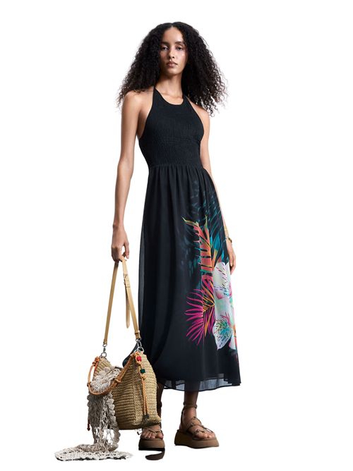 Abito lungo fantasia tropicale 26SWVW66 DESIGUAL | 26SWVW662000