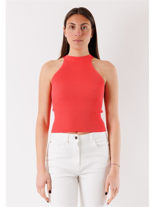 Form-fitting top in lightweight knit 3M1503C KONTATTO | 3M1503CCORALLO