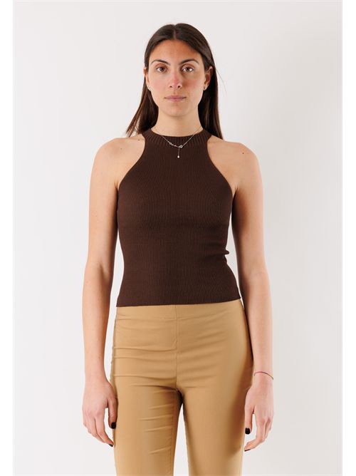 Form-fitting top in lightweight knit 3M1503C KONTATTO | 3M1503CFONDENTE