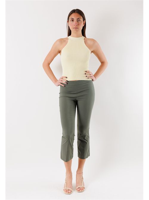 Form-fitting top in lightweight knit 3M1503C KONTATTO | 3M1503CGIALLINO