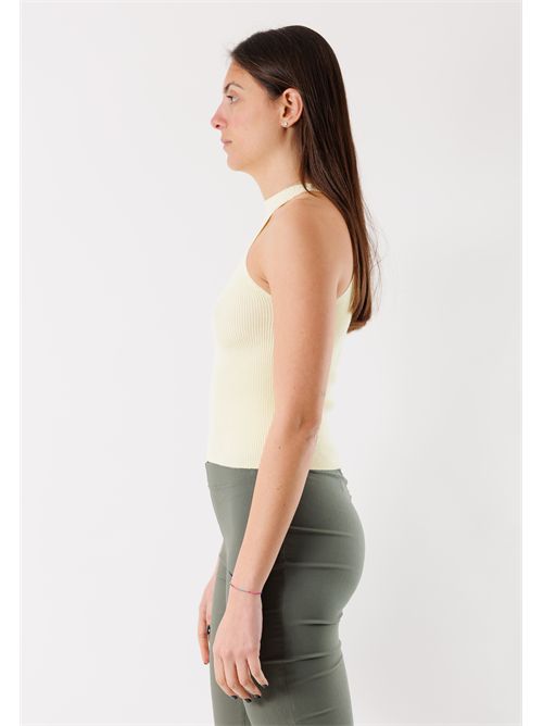 Form-fitting top in lightweight knit 3M1503C KONTATTO | 3M1503CGIALLINO