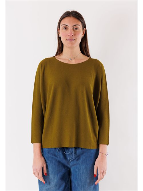 Loose-fitting crew neck top 3M1511 KONTATTO | 3M1511COLIO