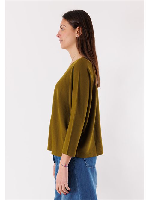 Loose-fitting crew neck top 3M1511 KONTATTO | 3M1511COLIO