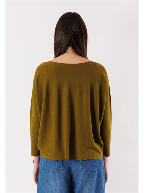 Loose-fitting crew neck top 3M1511 KONTATTO | 3M1511COLIO