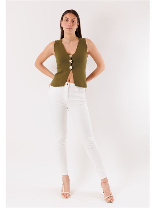 3M1540 Button Vest KONTATTO | 3M1540CKAKI