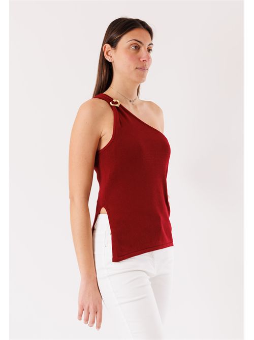 Top monospalla spilla 3M1549C KONTATTO | 3M1549CSANGRIA