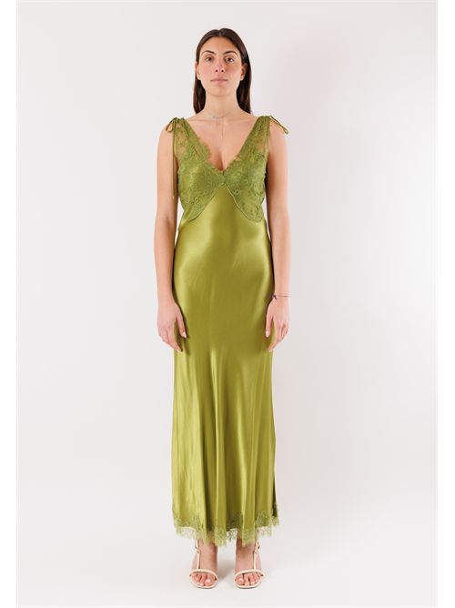 long dress with embroidery ADF602C KONTATTO | ADF602COLIO