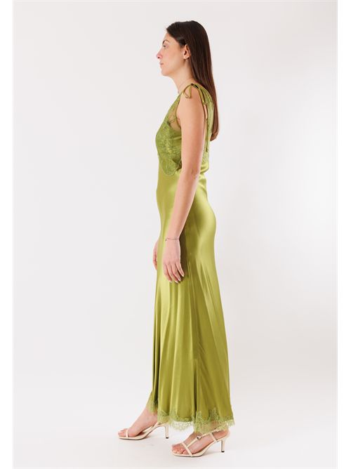 long dress with embroidery ADF602C KONTATTO | ADF602COLIO