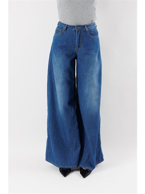 Gerbera jeans palazzo FJ800 KONTATTO | FJ800CSTONE