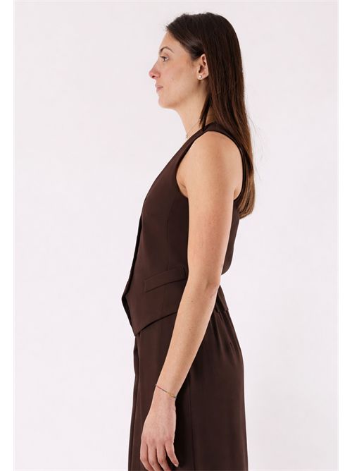 completo gilet pantalone KONTATTO | MA6001CCIOCCOLATO