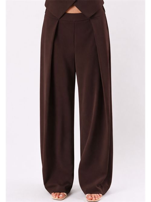 completo gilet pantalone KONTATTO | MA6001CCIOCCOLATO