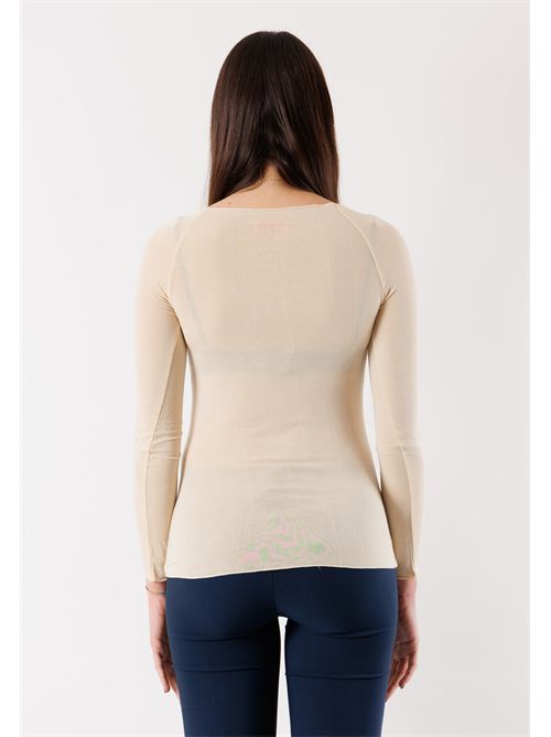 Second skin top with boat neckline MR6003C KONTATTO | MR6003CAVANA