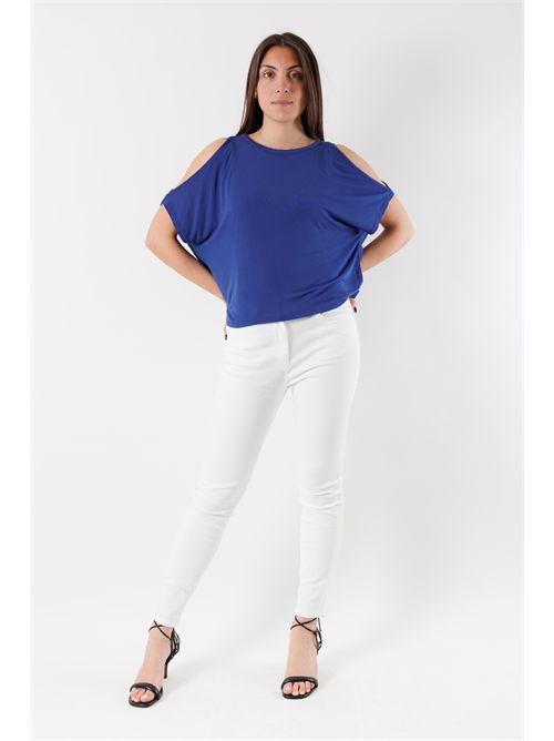 cut-out blouse MR6004C KONTATTO | MR6004CBLU ZAFFIRO