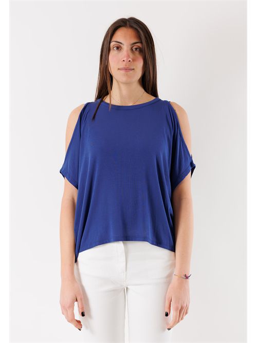 cut-out blouse MR6004C KONTATTO | MR6004CBLU ZAFFIRO