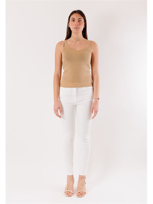 canotta doppia lurex KONTATTO | MR6006CORO