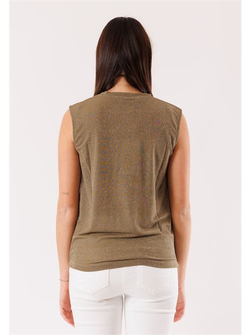 Top drappeggio lurex MR6009C KONTATTO | MR6009CMILITARE