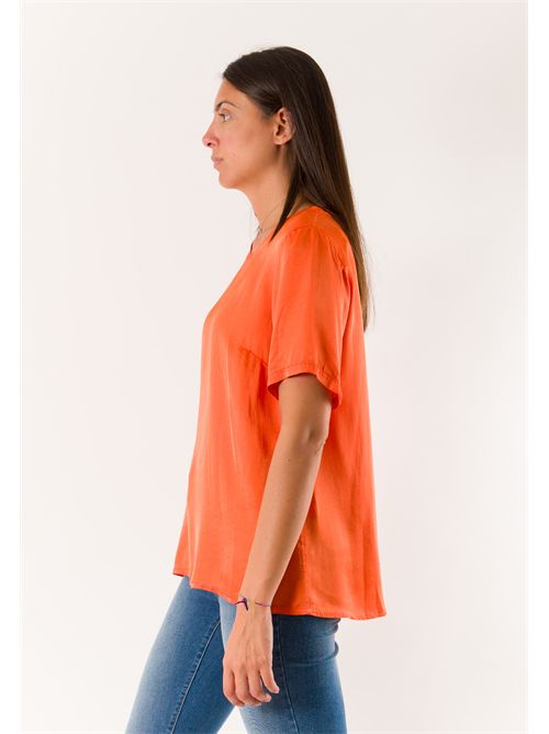 t-shirt raso MESANGE | 424219ORANGE