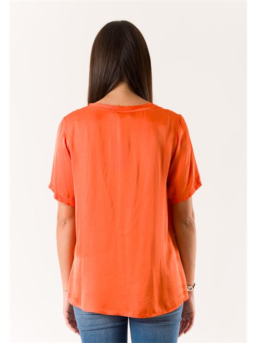 t-shirt raso MESANGE | 424219ORANGE
