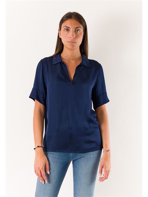 Short-sleeve polo shirt 425284 MESANGE | 425284GALAXI BLU