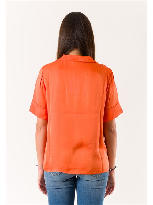 Short-sleeve polo shirt 425284 MESANGE | 425284ORANGE