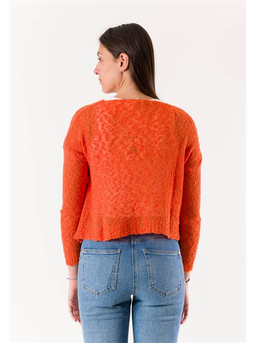 bolerino aperto in cotone A0383 MESANGE | A0383CAROTA