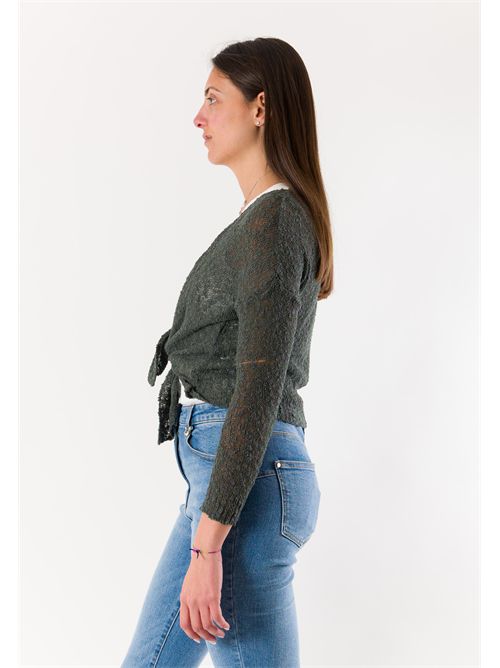 open cotton bolero A0383 MESANGE | A0383KAKI