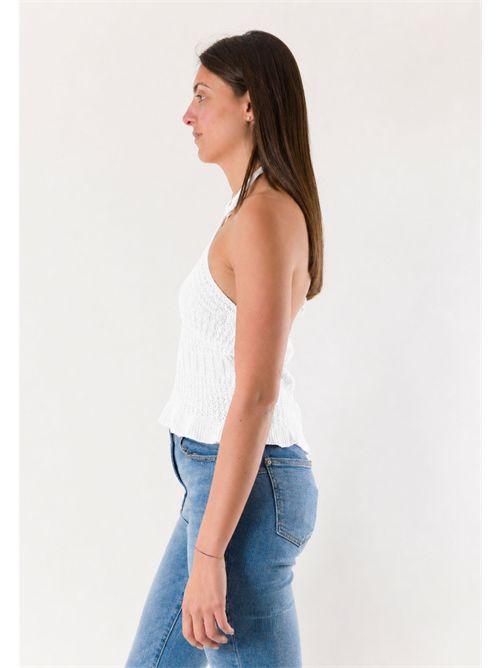 top scollo all'americana A0881 MESANGE | A0881BIANCO