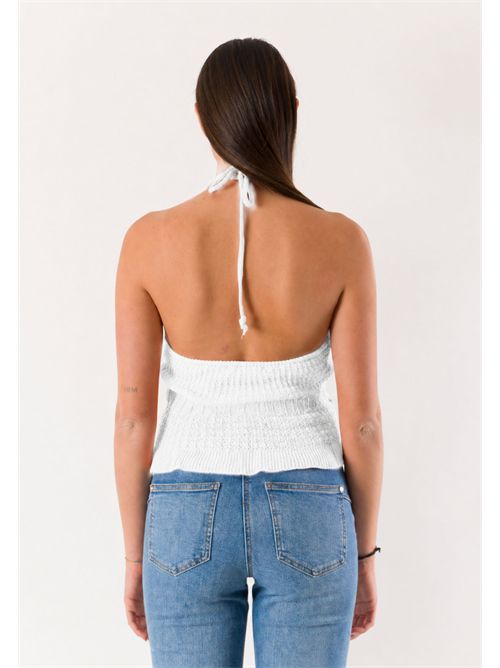 top scollo all'americana A0881 MESANGE | A0881BIANCO