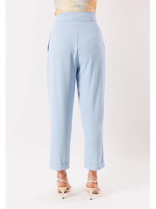 pantalone pannello MESANGE | PE26009CIELO