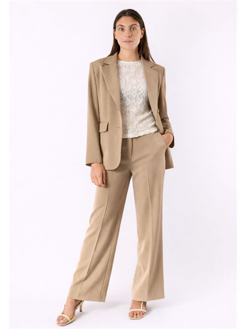 pantalone palazzo PE26089 MESANGE | PE26089BEIGE