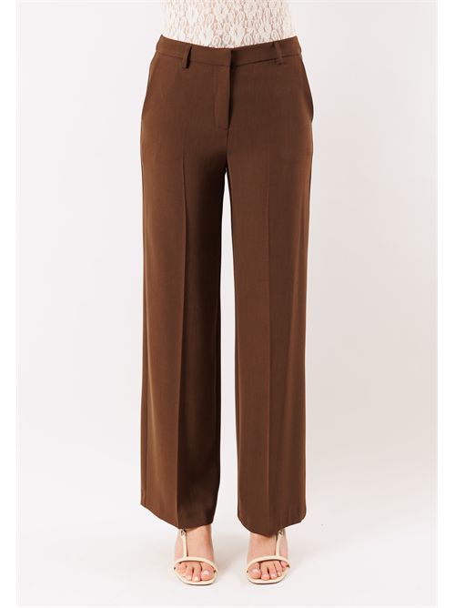 pantalone palazzo MESANGE | PE26089MORO