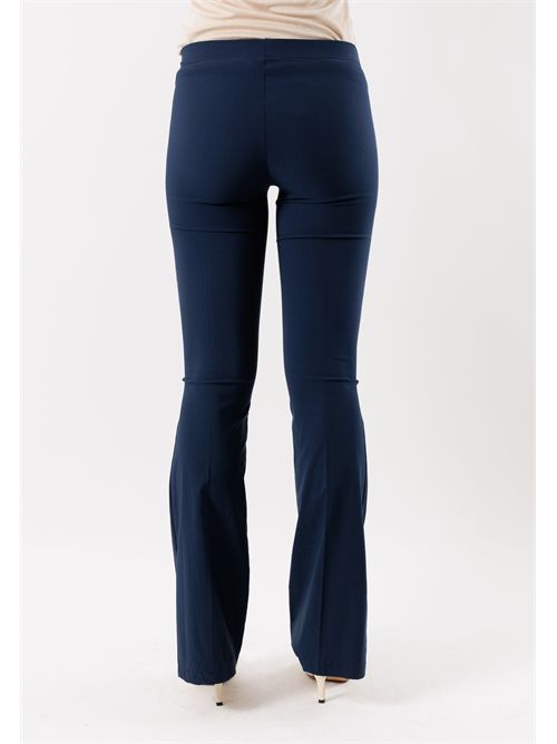 pantaloni bengalina zampa MESANGE | PE26090BLU