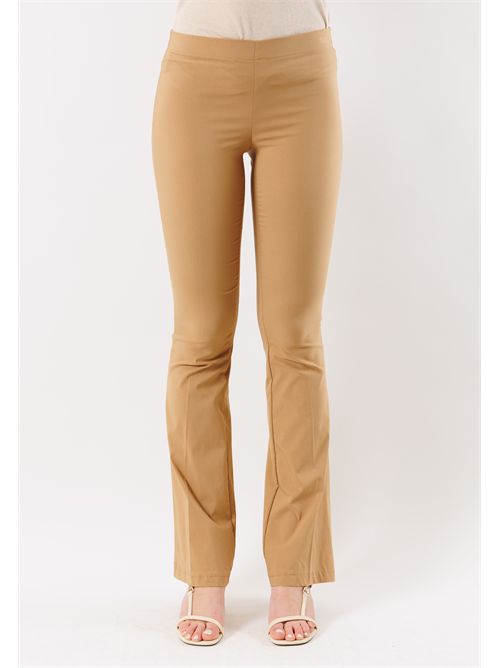 pantaloni bengalina zampa MESANGE | PE26090CAMMELLO