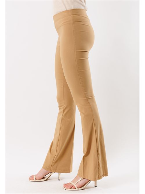 pantaloni bengalina zampa MESANGE | PE26090CAMMELLO