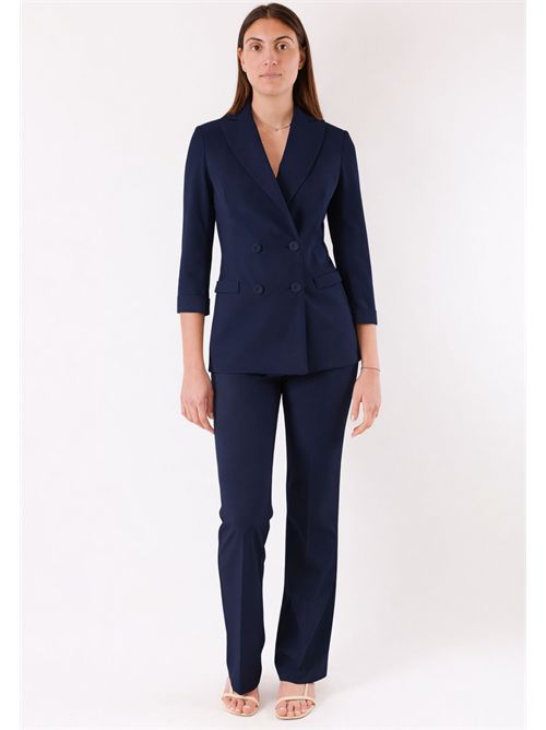 completo giacca d/petto pant zampa PE26167 MESANGE | PE26167BLU