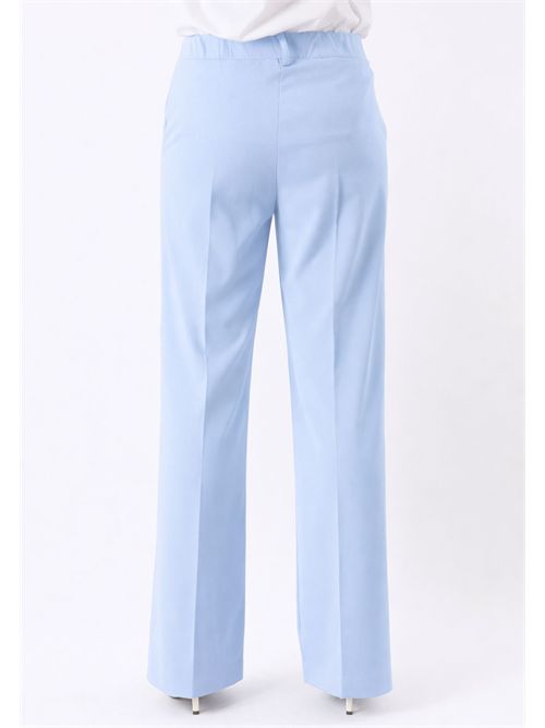 completo giacca m/petto pant palazzo PE26168 MESANGE | PE26168CIELO