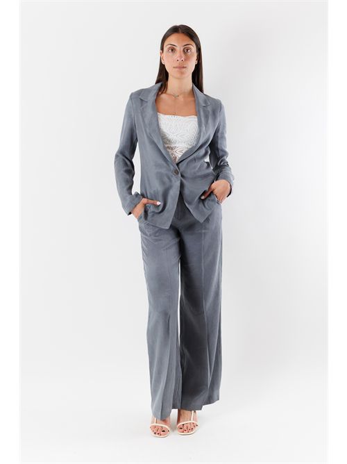 pantalone palazzo PE26242 MESANGE | PE26242GRIGIO