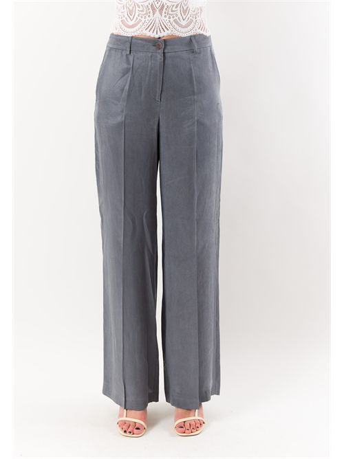 pantalone palazzo PE26242 MESANGE | PE26242GRIGIO