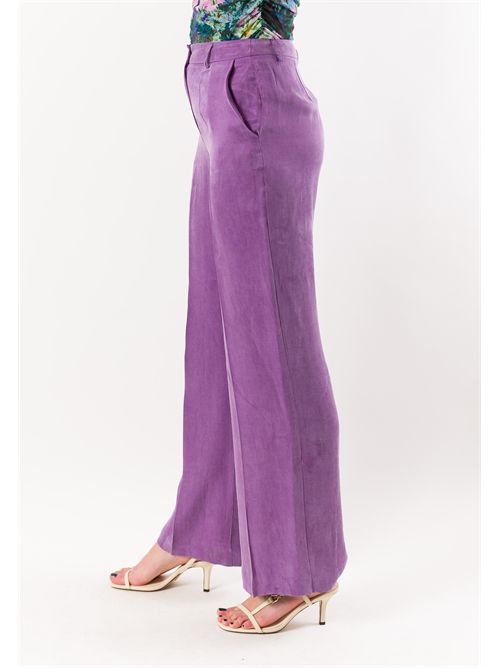 pantalone palazzo PE26242 MESANGE | PE26242LAVANDA