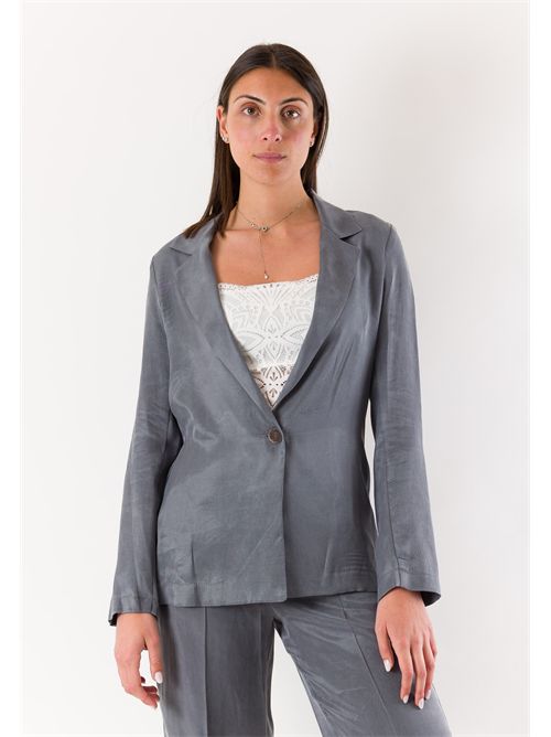 giacca a un bottone PE26243 MESANGE | PE26243GRIGIO
