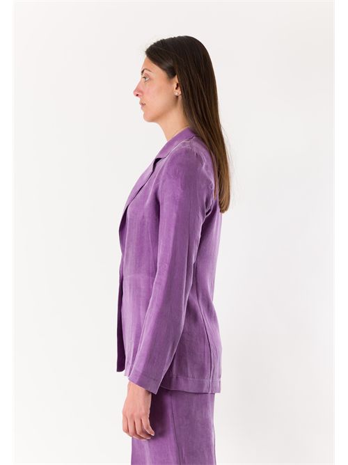 giacca a un bottone PE26243 MESANGE | PE26243LAVANDA