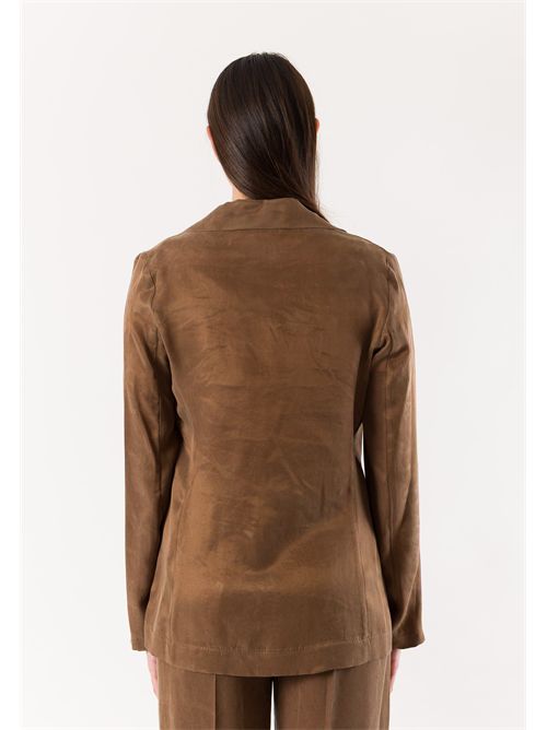 giacca a un bottone PE26243 MESANGE | PE26243MARRONE