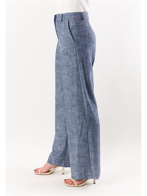 pantalone palazzo PE26261 MESANGE | PE26261JEANS